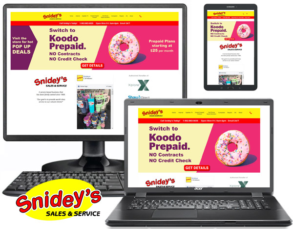 Snidey's Website Sample